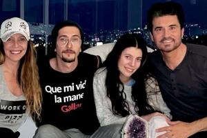 Mónica Ayos formó una familia con Federico Olivera.