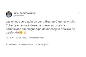 Reacciones al regreso de Julia Roberts a las comedias románticas