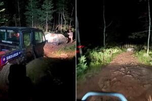 Por seguir indicaciones de Google, conductor queda varado en una montaña