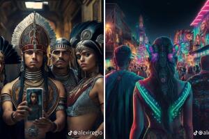 Así se vería México si no hubiera sido conquistado por los españoles, según inteligencia artificial