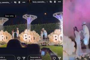 Así anunciaron Anuel y su pareja Laury Saavedra que esperan una hija.