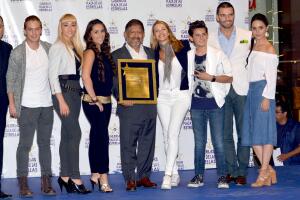 Emilio Osorio plasmó sus huellas