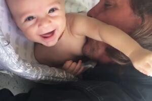 René Strickler y su hijo Ian