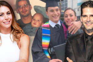 Vanessa Guzmán y Eduardo Rodríguez celebran el cumpleaños 22 de su hijo José Eduardo