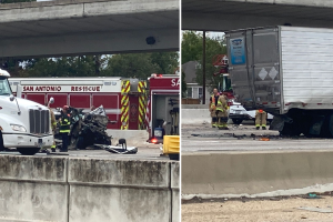 choque-camión-cierre-I-10-San Antonio