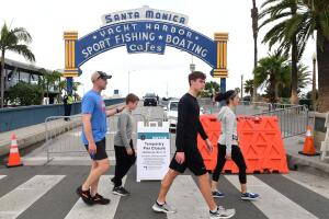 Muelle de Santa Mónica California