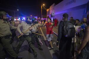 Protestas de negros en el sur de California