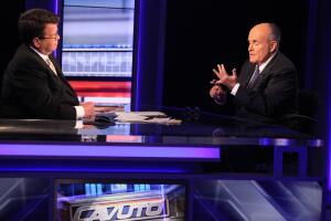 Richard Branson & Rudy Giuliani Visit "Cavuto" On FOX Business Network