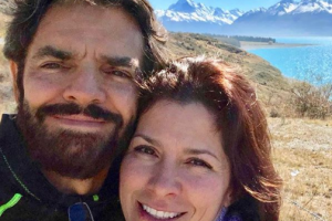 Eugenio Derbez y su familia