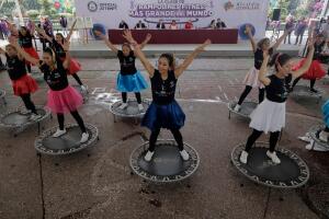 Clases de 'jumpin' o salto en trampolín