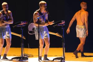 Justin Bieber en GRAMMYs: regresa en calzoncillos y mostrando sus tatuajes en la ceremonia 