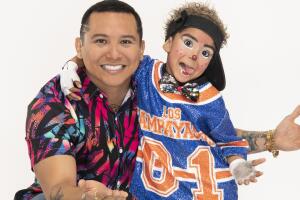 Fortachín y Edwin Luna en Mi Famoso Y Yo