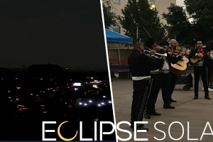 nubes San Antonio eclipse solar total oscuridad