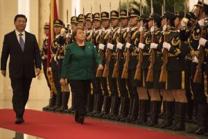 Chinese And Chilean Presidents Meet In Beijing