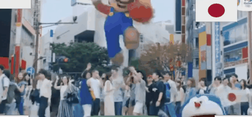 Clausura Juegos Olímpicos Super Mario