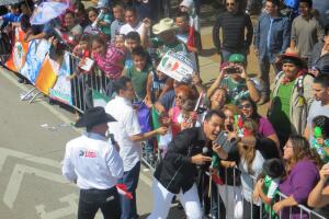 Colorido desfile de La VIllita