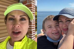 Lety Calderón y su hijo: la actriz teme por la salud de Luciano cuando vea a su papá en la cárcel