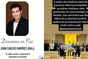 La agencia que representaba al actor Juan Carlos Ramírez confirmó el deceso y y reveló la causa de su muerte.