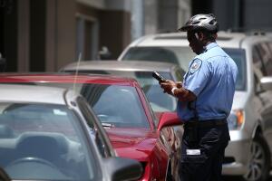 Multa de estacionamiento Parking ticket