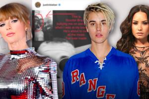 Taylor Swift contra el mundo: no solo Justin Bieber, también Demi Lovato le salió al paso