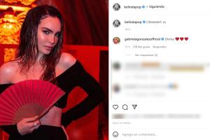 Belinda en la gala de la revista Elle España