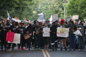America Protests Sacramento