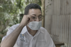 Ricardo Coello, director of programs for children’s rights organization Casa Alianza Honduras. 