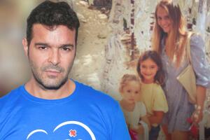 Pablo Montero discute con su exesposa mientras sus pequeñas hijas le suplican 