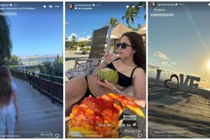 Elissa Marie se fue la playa con sus amigas para celebrar sus XV años