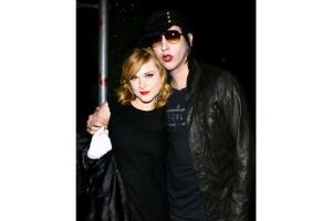 Evan Rachel Wood y Marilyn Manson