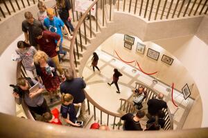 Estudiantes Visitan a Congresistas