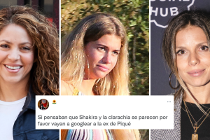 Fans señalan parecido físico entre Shakira, Clara Chía y Núria Tomás