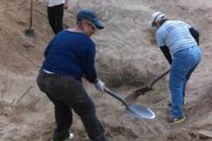 Excavación en fosa clandestina de Veracruz