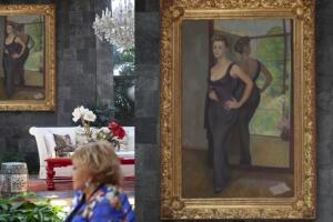 Este es el famoso cuadro que Diego Rivera le hizo a Silvia Pinal. Es lo que su hija Alejandra Guzmán quiere heredar de la famosa actriz. 