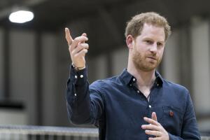 The Duke Of Sussex Visits Japanese Para-Athletes In Tokyo