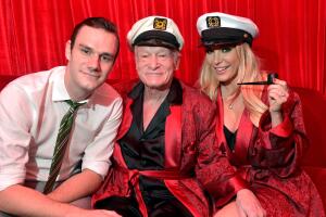  Cooper Hefner    Hugh Hefner 2014 Playboy Mansion 