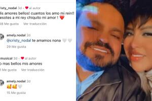 Así reaccionaron por primera vez los padres de Christian Nodal a dos meses de la llegada del bebé de su hija Amely.