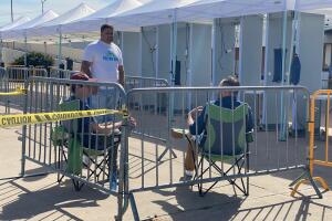 Bernie Sanders en Arizona Vetererans Memorial Coliseum