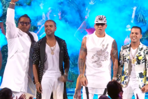 Wisin, Tito El Bambino, Zion y Lennox en Vacaciones Premio Lo Nuestro