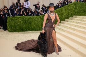 The 2021 Met Gala Celebrating In America: A Lexicon Of Fashion - Arrivals