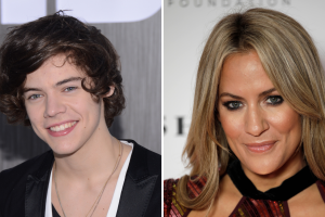 Harry Styles y Caroline Flack