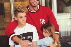 William Levy y sus hijos
