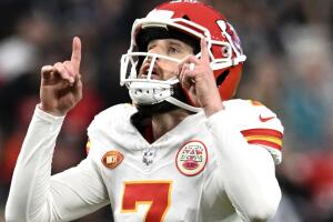 Harrison Butker pateador de Chiefs