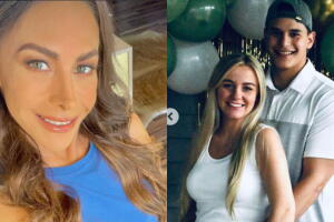 "Soy la abuela más dichosa": Vanessa Guzmán se deja ver por primera vez con su nieta en brazos 
