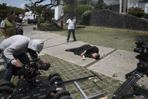 Así se grabó la explosión en "Despertar contigo"