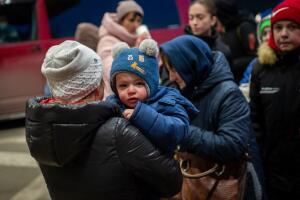 SLOVAKIA-UKRAINE-RUSSIA-CONFLICT-REFUGEES