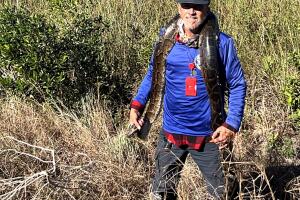 Leo Sanchez python hunter