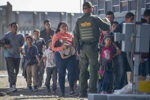 Record Number Of Migrants Stream Across U.S.  Border, Straining Resources