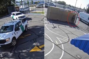 Denuncian a agentes de Inmigración por orinar al aire libre en una escuela en Pico Rivera