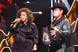Lucerito Mijares y Alfredo Olivas